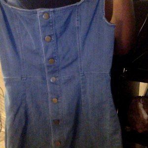 denim dress